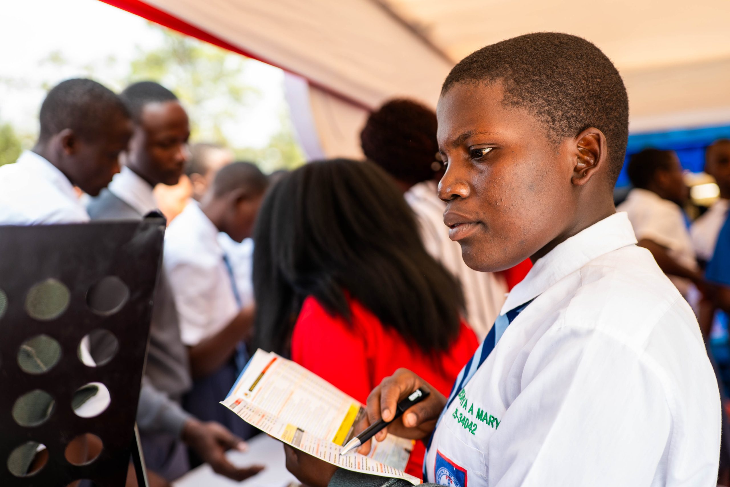 Uganda Martyrs University Shines at Jinja SS Exhibition, Showcasing Diverse Academic Opportunities